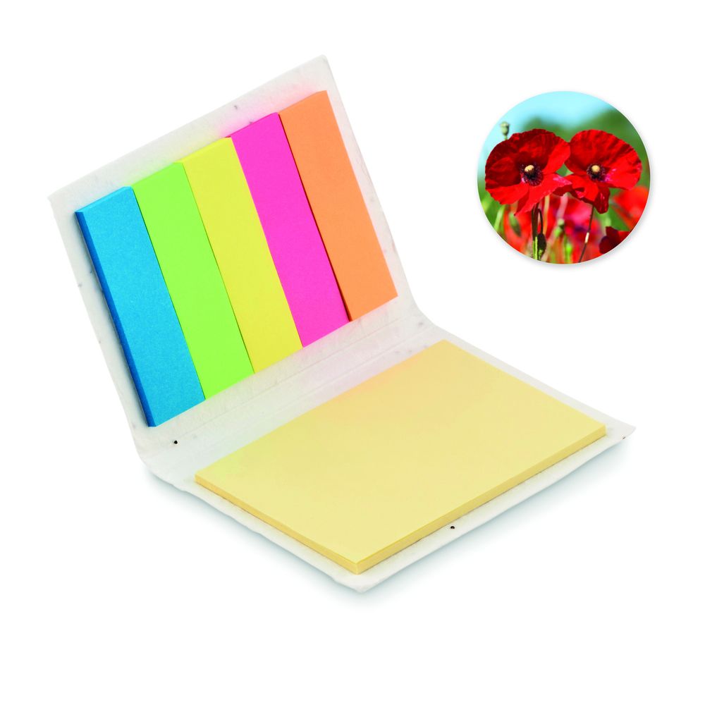 GiftRetail MO6510 - VISON SEED Seed paper sticky note pad