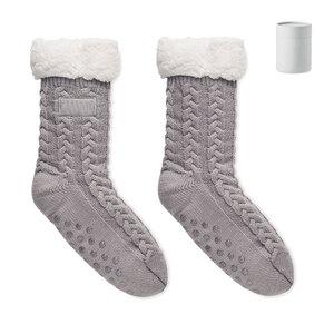 GiftRetail MO6574 - CANICHIE Pair of slipper sock L