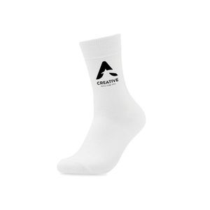 GiftRetail MO6609 - TADA M Pair of socks in gift box M White