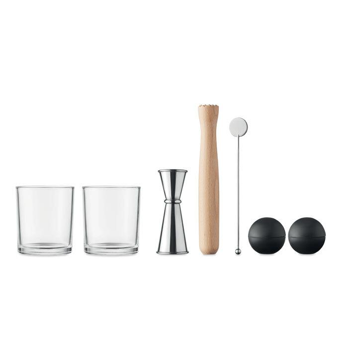 GiftRetail MO6620 - NIGHT Set of 7 pieces cocktail set