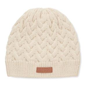 GiftRetail MO6659 - KATMAI Cable knit beanie in RPET