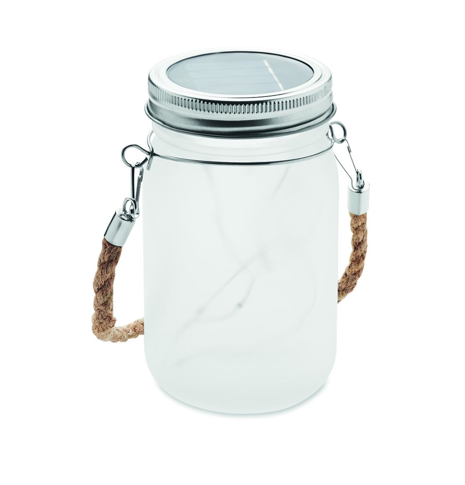 GiftRetail MO6678 - KANYEZI Solar mason jar outdoor lamp