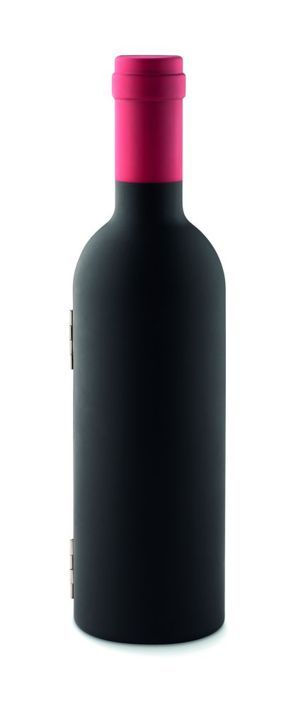 GiftRetail MO8999 - SETTIE Bottle shape wine set