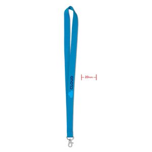 GiftRetail MO9058 - SIMPLE LANY Lanyard 20 mm Turquoise
