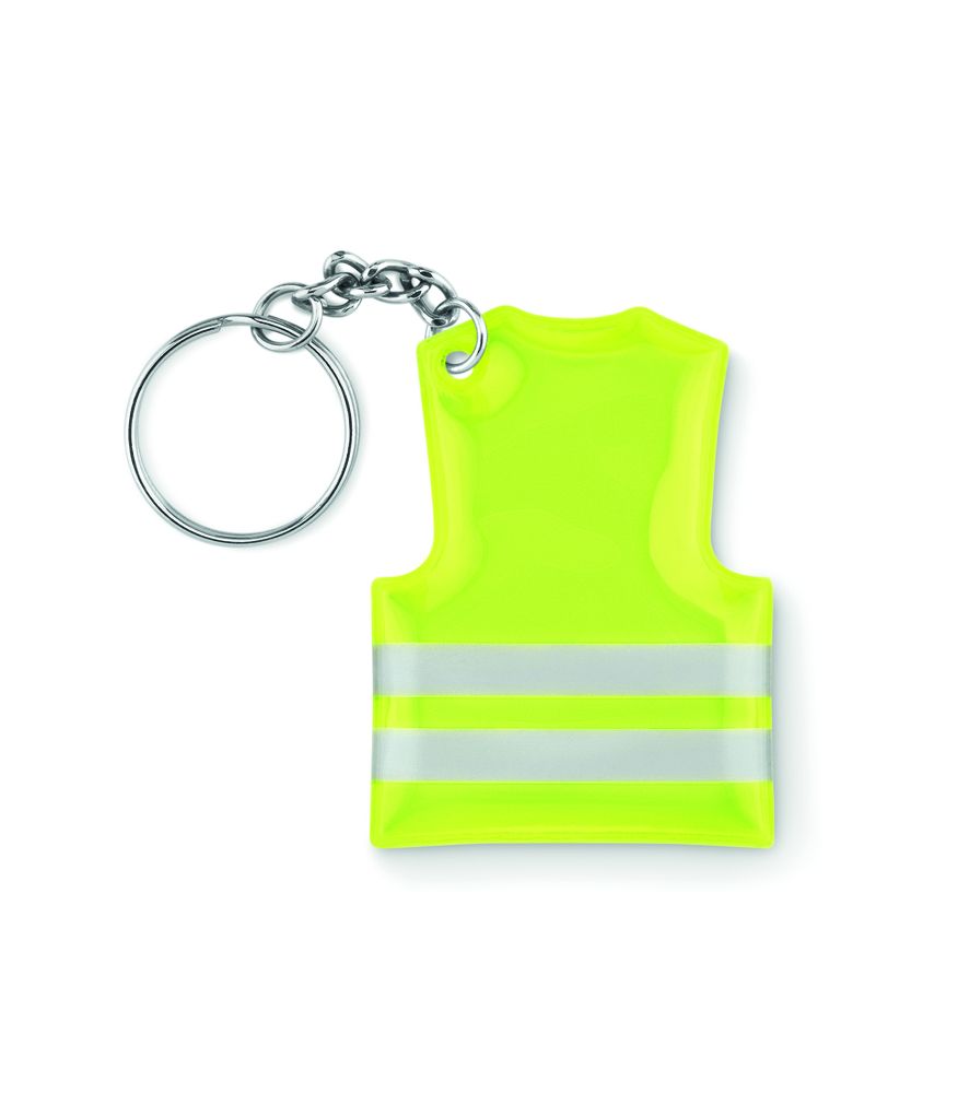 GiftRetail MO9199 - VISIBLE RING Key ring with reflecting vest