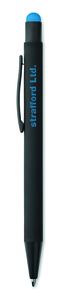 GiftRetail MO9393 - NEGRITO Aluminium stylus pen Turquoise