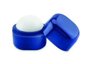 GiftRetail MO9586 - LIPS Lip balm in cube box Blue