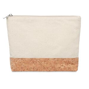 GiftRetail MO9817 - PORTO BAG Cork & cotton cosmetic bag
