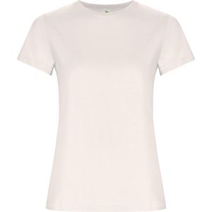 Roly CA6696 - GOLDEN WOMAN Fitted short-sleeve t-shirt in organic cotton