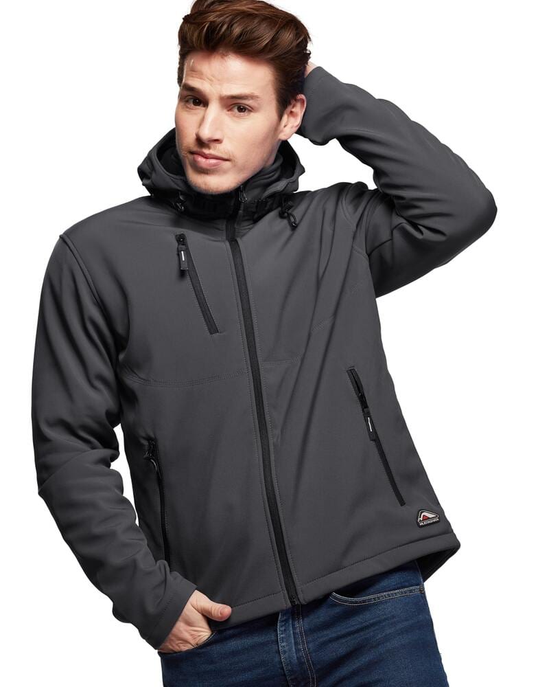 Mustaghata ALPI - SOFTSHELL JACKET FOR MEN