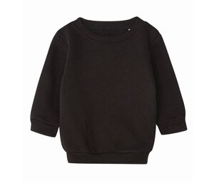 BABYBUGZ BZ064 - BABY ESSENTIAL SWEATSHIRT Black