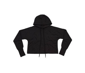 MANTIS MT140 - CROPPED HOODIE Black