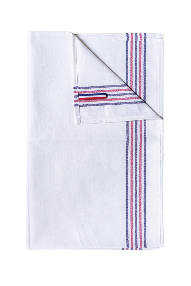 Kariban K139 - Striped tea towel - "Origine France Garantie"