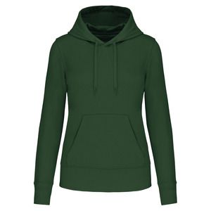 Kariban K4028 - Ladies eco-friendly hooded sweatshirt