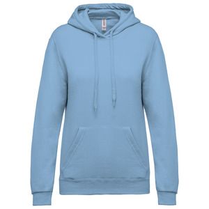 Kariban K473 - Women's hooded sweatshirt Sky Blue