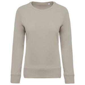 Kariban K481 - Womens organic round neck sweatshirt with raglan sleeves