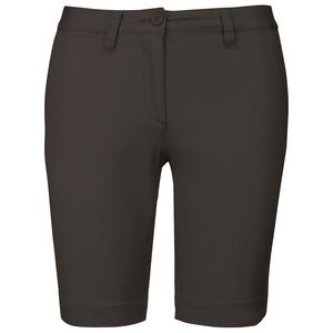 Kariban K751 - Women's chino bermudas Dark Grey