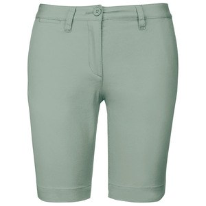 Kariban K751 - Women's chino bermudas Sage