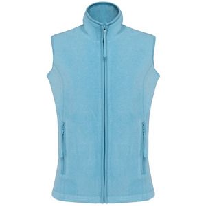 Kariban K906 - MELODIE - LADIES' MICRO FLEECE GILET Cloudy blue heather