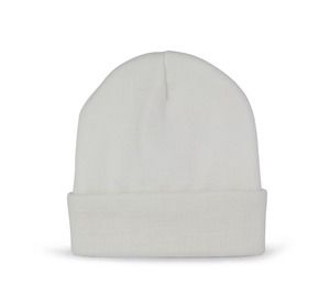 K-up KP893 - Recycled beanie with Thinsulate lining White