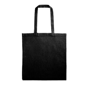 WESTFORD MILL WM901 - RECYCLED COTTON TOTE Black