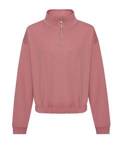 AWDIS JH037 - WOMENS CROPPED 1/4 ZIP SWEAT