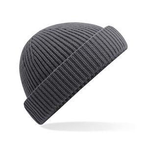 Beechfield B383R - Harbour beanie Graphite Grey