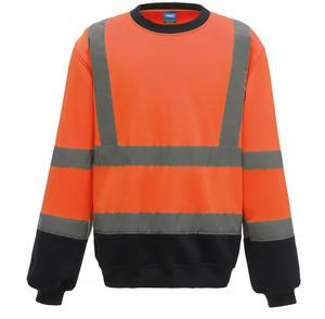 Yoko YHVJ510 - Hi-Vis crew neck Sweatshirt