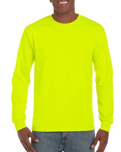 GILDAN GIL2400 - T-shirt Ultra Cotton LS Safety Green