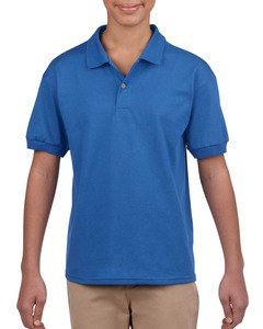 GILDAN GIL8800B - Polo Dryblend Jersey SS for kids Royal Blue