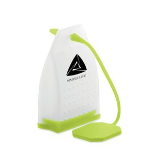 GiftRetail MO6707 - FLABY Tea filter in silicone Lime