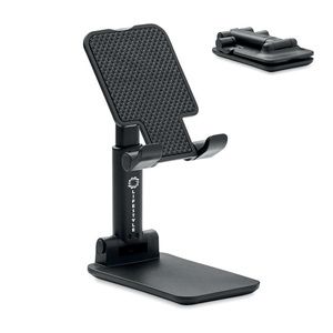 GiftRetail MO6724 - FLOB Foldable phone stand in ABS Black
