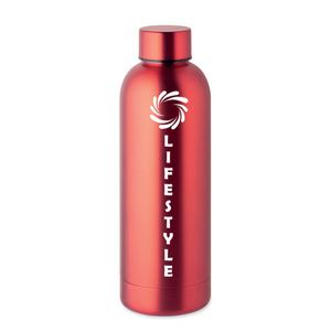 GiftRetail MO6750 - ATHENA Double wall bottle 500 ml Red