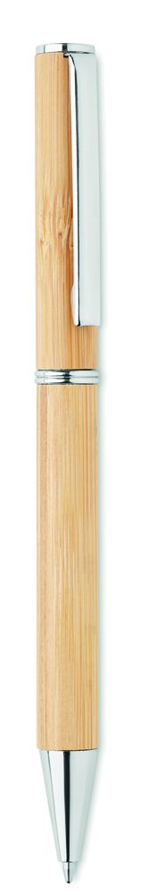 GiftRetail MO6821 - NAIRA Bamboo twist type ball pen