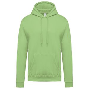 Kariban K476 - Men's hooded sweatshirt Apple Green