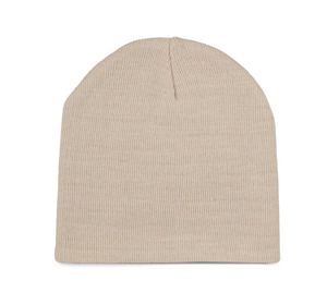 K-up KP956 - Fine knit beanie Light Sand