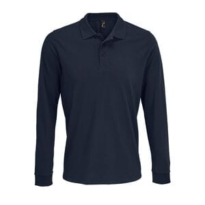 SOL'S 03983 - Prime Lsl Unisex Long Sleeve Polycotton Polo Shirt French Navy