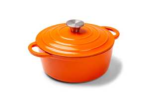 Inside Out LT54009 - Orrefors Jernverk Enamelled Iron Pan 2.8L Orange