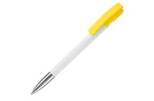 TopPoint LT80804 - Nash ball pen metal tip hardcolour White/Yellow
