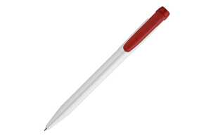 TopPoint LT87412 - Ball pen Pier hardcolour White / Red