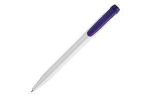 TopPoint LT87412 - Ball pen Pier hardcolour White / Purple