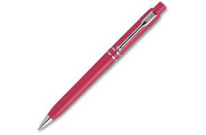 TopPoint LT87528 - Ball pen Raja Chrome hardcolour Pink