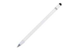 TopEarth LT91599 - Long-life aluminum pencil with eraser White