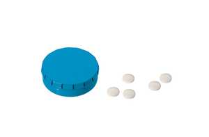 TopPoint LT91794 - Mini click tin peppermint box Light Blue