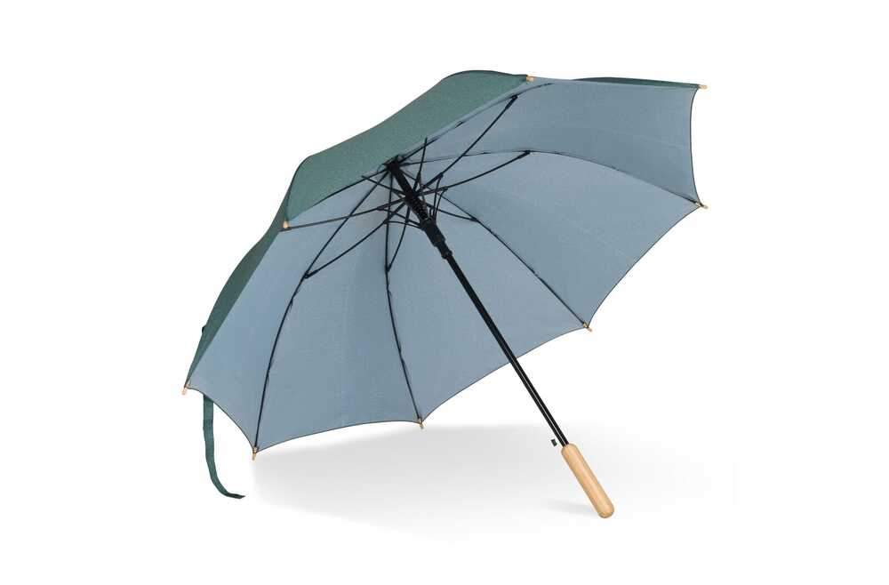 TopEarth LT97114 - Stick umbrella 25” R-PET straight handle auto open
