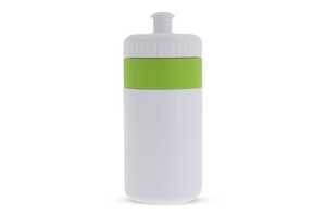 TopPoint LT98735 - Sports bottle with edge 500ml White / Light green