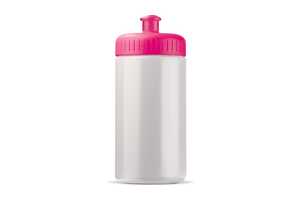 TopPoint LT98795 - Sport bottle classic 500ml White / Pink