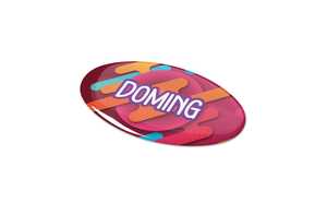 TopPoint LT99129 - Doming Oval 50x25 mm