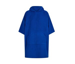 TOWEL CITY TC810 - ADULTS TOWELLING PONCHO Royal