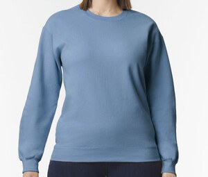 GILDAN GNSF00 - Unisex crewneck sweatshirt Stone Blue